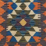 Kilim szőnyeg Chobi 84x58 kézi szövésű afgán gyapjú kilim