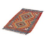 Kilim szőnyeg Chobi 91x62 kézi szövésű afgán gyapjú kilim