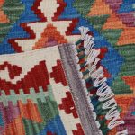Kilim szőnyeg Chobi 86x61 kézi szövésű afgán gyapjú kilim