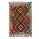 Kilim szőnyeg Chobi 82x60 kézi szövésű afgán gyapjú kilim