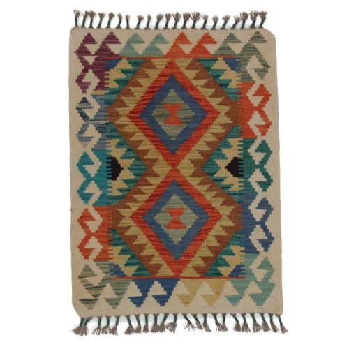 Kilim szőnyeg Chobi 85x64 kézi szövésű afgán gyapjú kilim