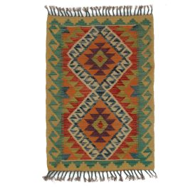   Kilim szőnyeg Chobi 80x62 kézi szövésű afgán gyapjú kilim