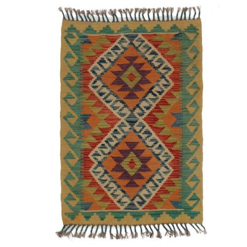 Kilim szőnyeg Chobi 80x62 kézi szövésű afgán gyapjú kilim