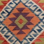 Kilim szőnyeg Chobi 80x62 kézi szövésű afgán gyapjú kilim