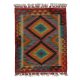 Kilim szőnyeg Chobi 77x63 kézi szövésű afgán gyapjú kilim