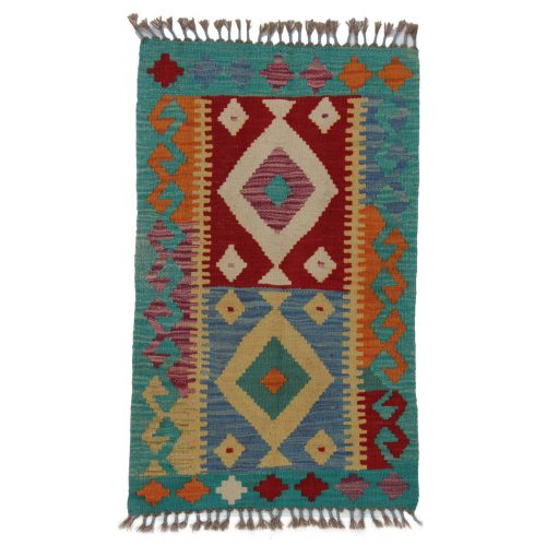 Afgán Kilim szőnyeg Chobi 58x94 kézi szövésű etnikai kilim