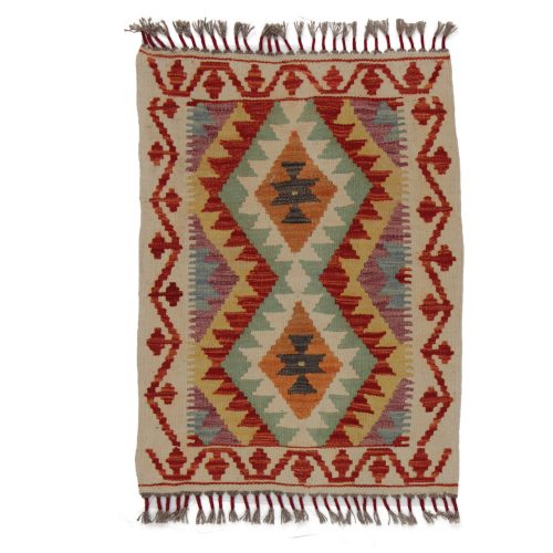 Kilim szőnyeg Chobi 61x83 kézi szövésű afgán gyapjú kilim