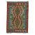 Kilim szőnyeg Chobi 67x89 kézi szövésű afgán gyapjú kilim