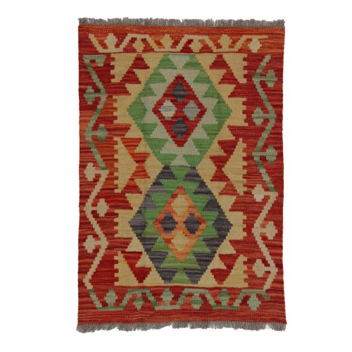 Kilim szőnyeg Chobi 64x92 kézi szövésű afgán gyapjú kilim