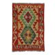 Kilim szőnyeg Chobi 64x92 kézi szövésű afgán gyapjú kilim