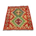 Kilim szőnyeg Chobi 64x92 kézi szövésű afgán gyapjú kilim
