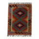 Kilim szőnyeg Chobi 78x61 kézi szövésű afgán gyapjú kilim