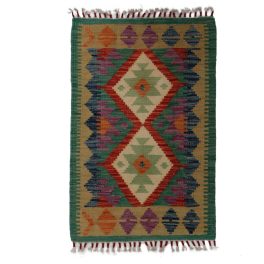   Kilim szőnyeg Chobi 90x60 kézi szövésű afgán gyapjú kilim