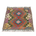Kilim szőnyeg Chobi 82x62 kézi szövésű afgán gyapjú kilim
