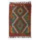 Kilim szőnyeg Chobi 92x63 kézi szövésű afgán gyapjú kilim