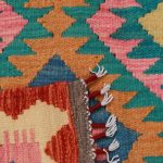 Kézi szövésű Kilim szőnyeg Chobi 62x91 afgán gyapjú kilim
