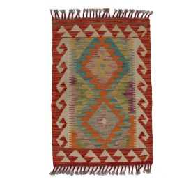   Kilim szőnyeg Chobi 60x80 kézi szövésű afgán gyapjú kilim