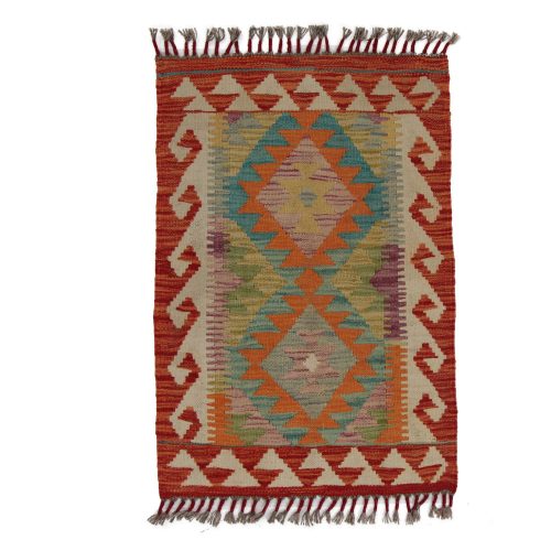 Kilim szőnyeg Chobi 60x80 kézi szövésű afgán gyapjú kilim