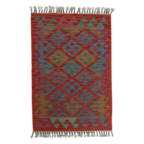 Kilim szőnyeg Chobi 63x91 kézi szövésű afgán gyapjú kilim