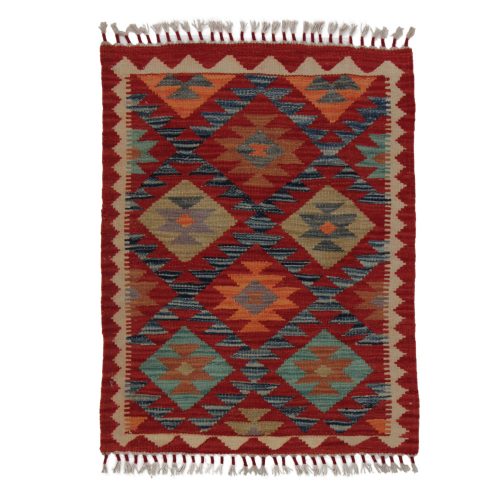 Kilim szőnyeg Chobi 65x88 kézi szövésű afgán gyapjú kilim