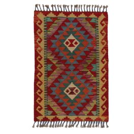   Kilim szőnyeg Chobi 60x88 kézi szövésű afgán gyapjú kilim