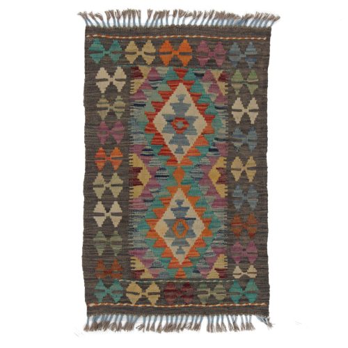 Afgán Kilim szőnyeg Chobi 58x94 kézi szövésű etnikai kilim