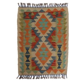  Kilim szőnyeg Chobi 81x63 kézi szövésű afgán gyapjú kilim