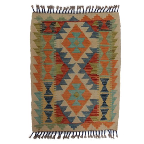 Kilim szőnyeg Chobi 81x63 kézi szövésű afgán gyapjú kilim