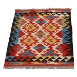 Kilim szőnyeg Chobi 84x60 kézi szövésű afgán gyapjú kilim