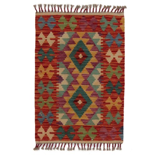 Afgán Kilim szőnyeg Chobi 59x86 kézi szövésű etnikai kilim