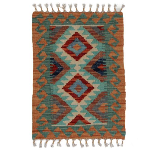 Kilim szőnyeg Chobi 83x61 kézi szövésű afgán gyapjú kilim