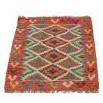 Kilim szőnyeg Chobi 85x60 kézi szövésű afgán gyapjú kilim