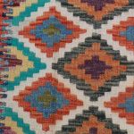 Kilim szőnyeg Chobi 85x60 kézi szövésű afgán gyapjú kilim