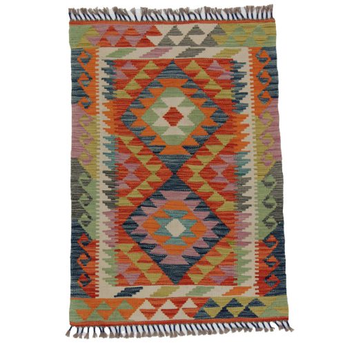 Kézi szövésű Kilim szőnyeg Chobi 124x88 kézi szövésű etnikai kilim