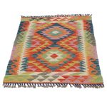 Kézi szövésű Kilim szőnyeg 124x88 kézi szövésű etnikai kilim