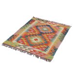 Kézi szövésű Kilim szőnyeg 124x88 kézi szövésű etnikai kilim
