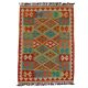 Afgán Kilim szőnyeg 120x88 kézi szövésű etnikai kilim