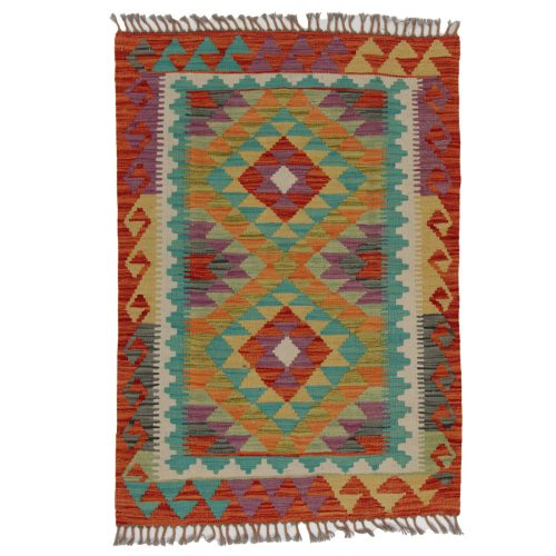 Kézi szövésű Kilim szőnyeg 121x84 kézi szövésű etnikai kilim