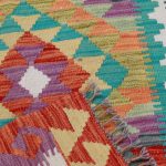 Kézi szövésű Kilim szőnyeg 121x84 kézi szövésű etnikai kilim
