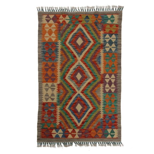 Kilim szőnyeg Chobi 78x118 kézi szövésű afgán gyapjú kilim