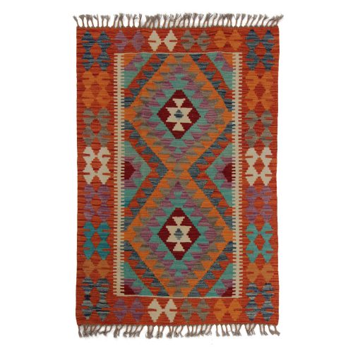 Kilim szőnyeg Chobi 85x125 kézi szövésű afgán gyapjú kilim