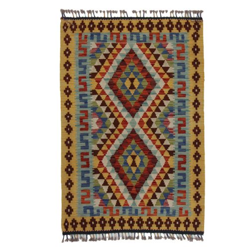 Kilim szőnyeg 150x100 kézi szövésű afgán gyapjú kilim