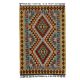 Kilim szőnyeg 150x100 kézi szövésű afgán gyapjú kilim