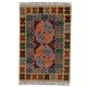 Afgán Kilim szőnyeg 153x100 kézi szövésű etnikai kilim