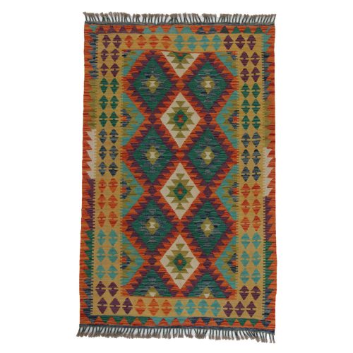 Kilim szőnyeg 168x107 kézi szövésű afgán gyapjú kilim