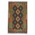 Kilim szőnyeg 168x107 kézi szövésű afgán gyapjú kilim