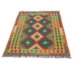 Kilim szőnyeg 168x107 kézi szövésű afgán gyapjú kilim