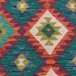 Kilim szőnyeg 168x107 kézi szövésű afgán gyapjú kilim