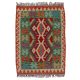 Kilim szőnyeg Chobi 120x87 kézi szövésű afgán gyapjú kilim