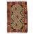 Kilim szőnyeg Chobi 126x86 kézi szövésű afgán gyapjú kilim